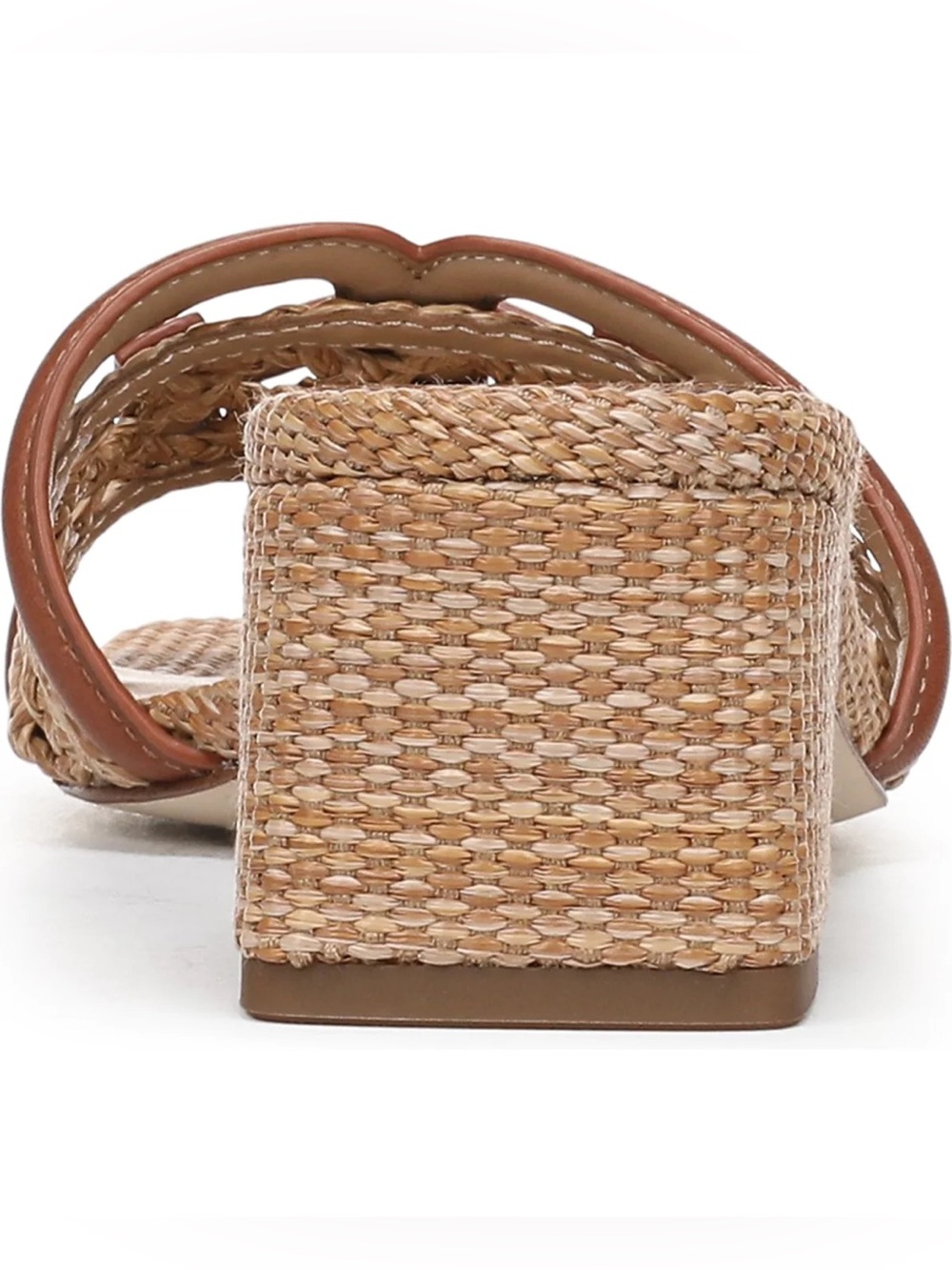 Sam Edelman Women’s Waylon Woven Block-Heel Slide Sandals - Picture 3 of 14